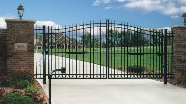 Iron gate install